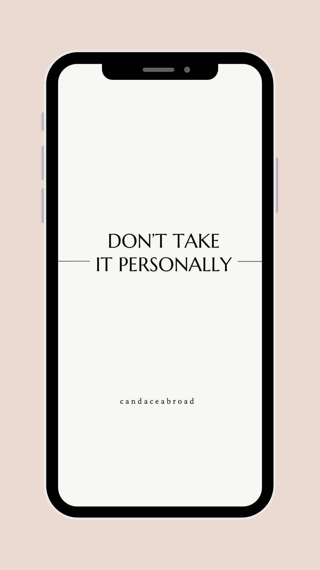 Tip 5 - Don't Take It Personally