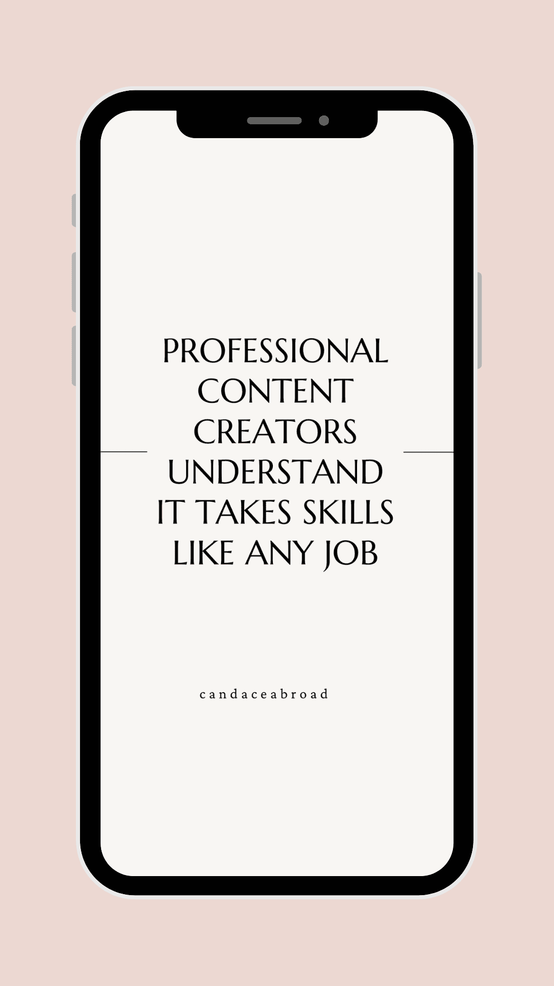 Professional Content Creators Understand It Takes Skills Like Any Job
