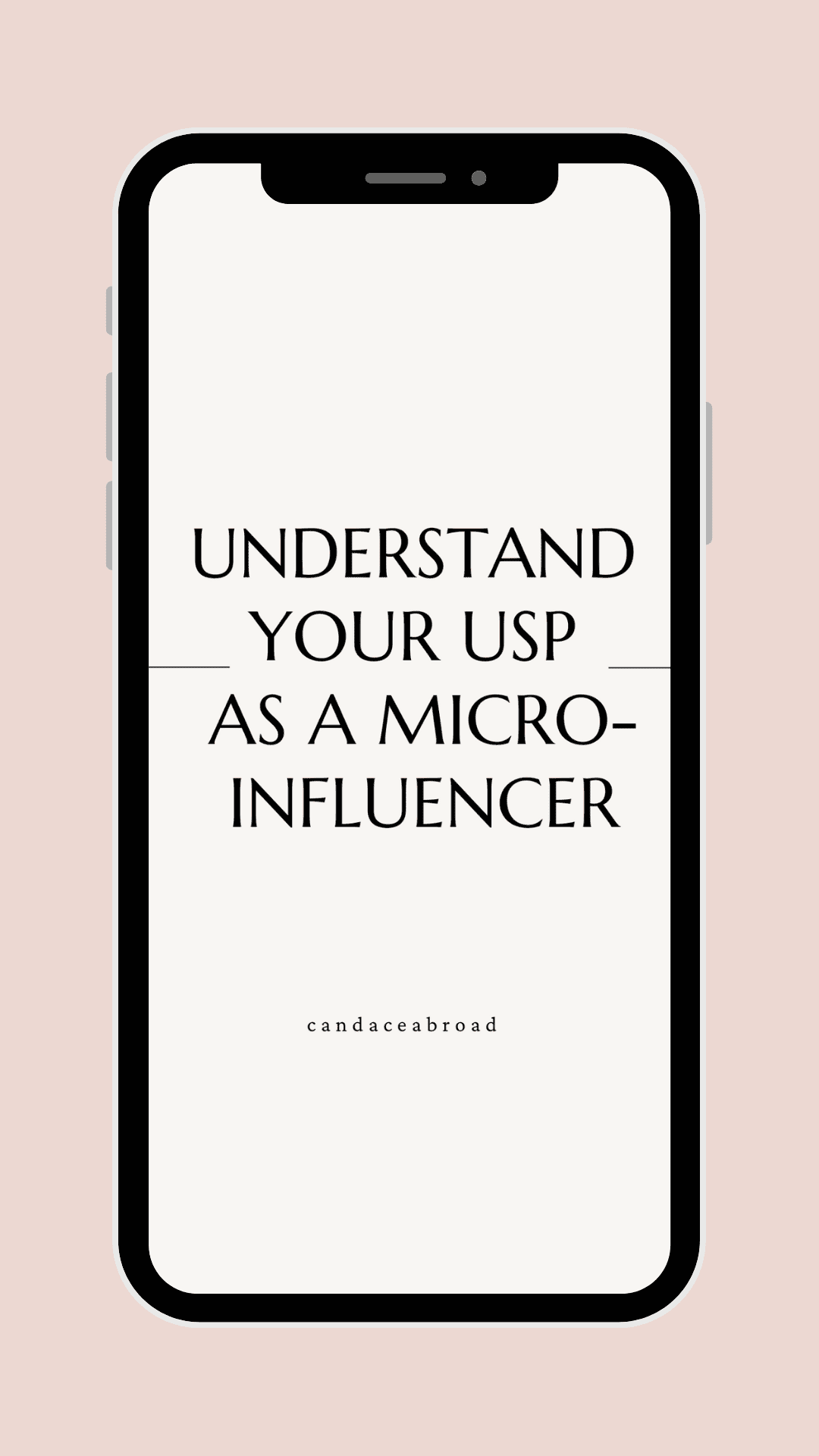 Tip 1 - Understand Your USP As a Micro-Influencer
