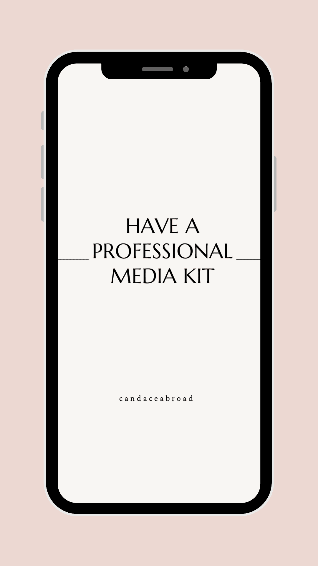 Tip 3 - Have a Professional Media Kit (First Email)