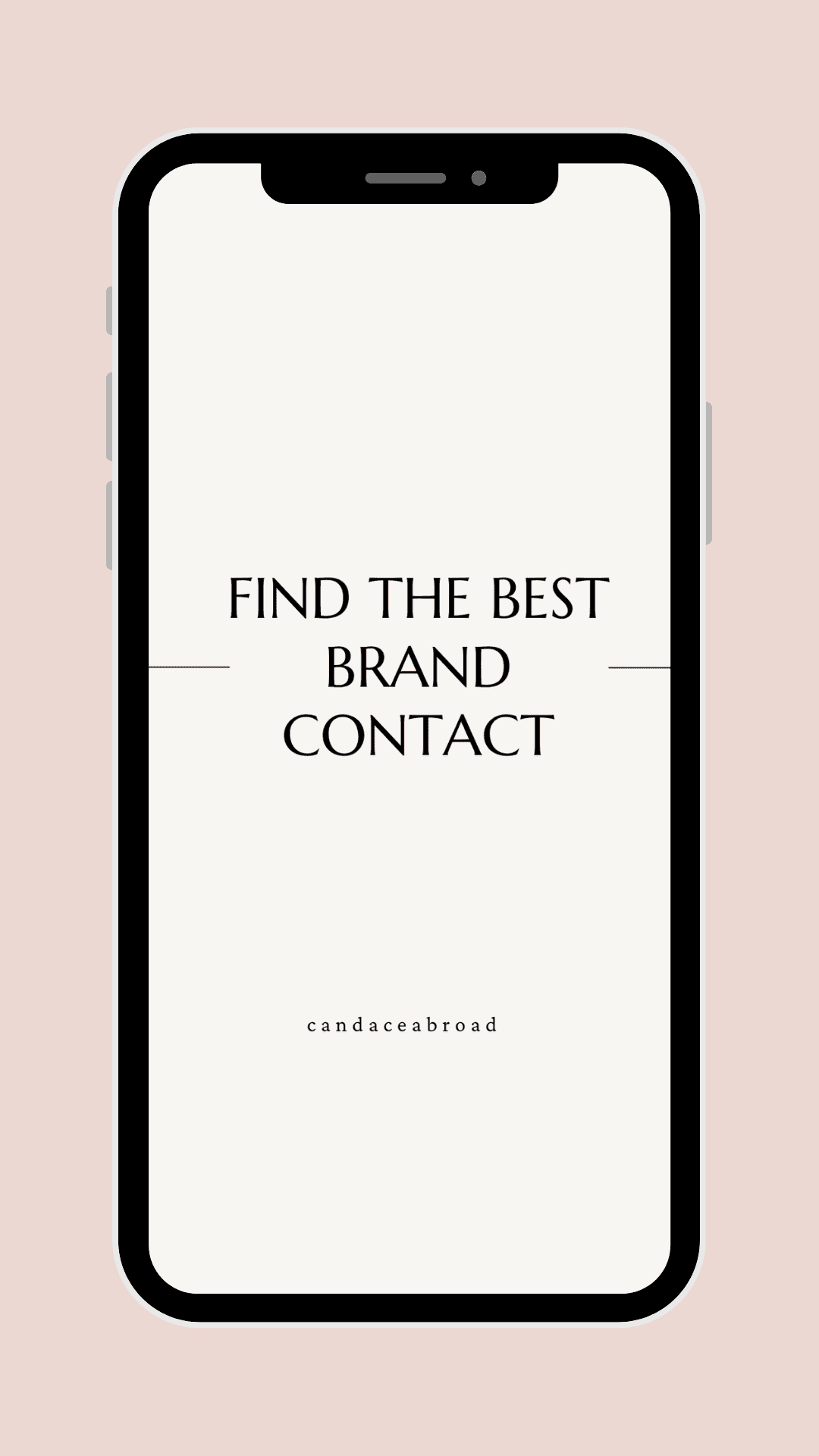 tip 3 - Find the Best Brand Contact