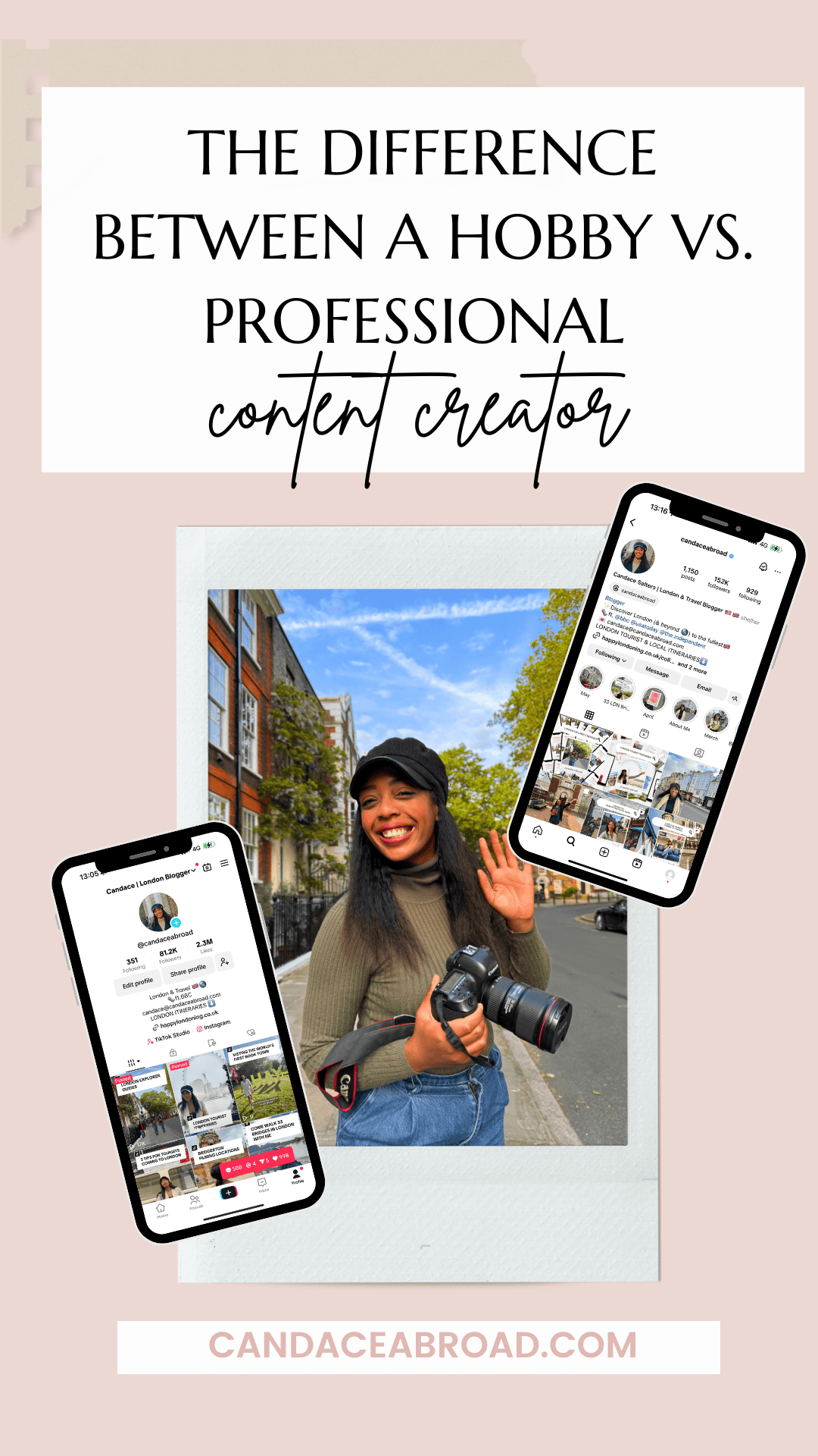 The Big Differences Between a Hobby vs Professional Content Creator